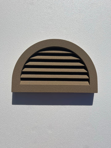 HAGV350 Half Arch Gable Vent 350mm HIGH x 550mm WIDE x 60mm THICK