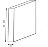 Exterior Window Bands - 20mm Flat Band
